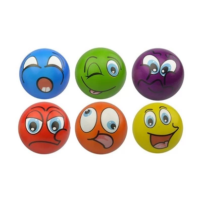 Insten 24 Pack Mini Emoji Soft Foam Stress Balls, Party Favors 6 Insten 24 Pack Mini Emoji Soft Foam Stress Balls, Party Favors - Image 4