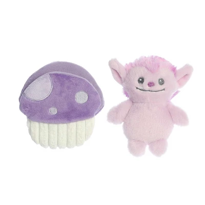 Ebba Small Moh Ogre Pocket Peekers Playful Baby Stuffed Animal Purple 5.5" 7 Ebba Small Moh Ogre Pocket Peekers Playful Baby Stuffed Animal Purple 5.5" - Image 5