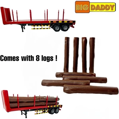 Big Daddy Big Rig Heavy Duty Tractor Trailer Transport Series Lumber Truck Tractor Trailer 7 Big Daddy Big Rig Heavy Duty Tractor Trailer Transport Series Lumber Truck Tractor Trailer - Image 5