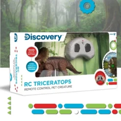 Discovery Kids Triceratops LED Infrared Remote Control (RC) Toy -Toy Store GUEST 9094673a 6633 4449 babe 9196cfa06692