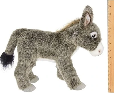 Bearington Pedro Plush Donkey Stuffed Animal, 12 Inches 6 Bearington Pedro Plush Donkey Stuffed Animal, 12 Inches - Image 4