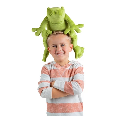 Manhattan Toy Velveteen Fidgety Frog Pond Life Toy Stuffed Animal, 14" 8 Manhattan Toy Velveteen Fidgety Frog Pond Life Toy Stuffed Animal, 14" - Image 6