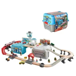 HAPE Super Cityscape Transport Bucket Train Set - 80 PCS 9 HAPE Super Cityscape Transport Bucket Train Set - 80 PCS -Toy Store GUEST 93751c1f 615e 4820 b762 15789d251b14