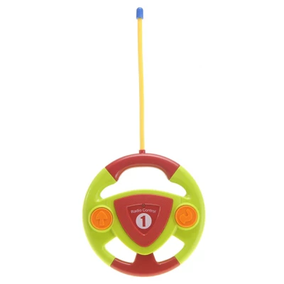 Insten Remote Control Cartoon Construction Car With Music, Lights & Action Figures, RC Toys For Kids, Blue 4 Insten Remote Control Cartoon Construction Car With Music, Lights & Action Figures, RC Toys For Kids, Blue - Image 2