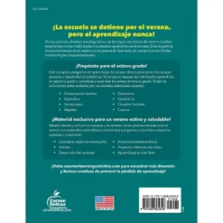 Carson Dellosa Education Summer Bridge Activities Spanish, Grade 7-8