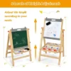 Costway Kids Art Easel W/ Whiteboard & Paper Roll Double Sided Chalkboard 1 Costway Kids Art Easel W/ Whiteboard & Paper Roll Double Sided Chalkboard -Toy Store GUEST 985149b6 542e 4c2f 8571 b4d507560495