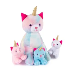 Plush Creations Stuffed Mommy Kitty Unicorn With 3 Kittens In Her Tummy -Toy Store GUEST 98ce1502 ed83 4729 af20 69bf3f6bc799