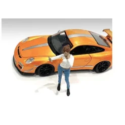 "Car Meet 1" Figurine I For 1/18 Scale Models By American Diorama