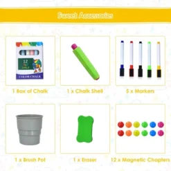 Costway 3-in-1 Kids Art Easel Double-Sided Tabletop Easel W/Art Accessories 19 Costway 3-in-1 Kids Art Easel Double-Sided Tabletop Easel W/Art Accessories -Toy Store GUEST 9be8c39b 4173 4e2f b73d 358e2a974d7e