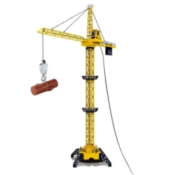 Ready! Set! Play! Link 50" Wired Remote Control Crawler Crane With Tower Lights And Adjustable Height