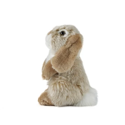 Living Nature Brown Sitting Lop Eared Rabbit Plush Toy 3 Living Nature Brown Sitting Lop Eared Rabbit Plush Toy