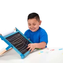 Melissa & Doug Double-Sided Magnetic Tabletop Art Easel - Dry-Erase Board And Chalkboard -Toy Store GUEST 9cc03dff ae85 4f39 a08f fad88f6d3604