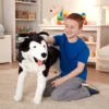 Melissa & Doug Giant Siberian Husky - Lifelike Stuffed Animal Dog (over 2 Feet Tall) 1 Melissa & Doug Giant Siberian Husky - Lifelike Stuffed Animal Dog (over 2 Feet Tall) -Toy Store GUEST 9ce02880 9bf7 4440 8404 7cb28f252048