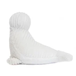 TriAction Toys Les Deglingos Originals Plush Animal | White Seal