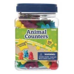 Eureka Tub Of Animal Counters