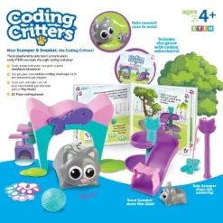 Learning Resources Coding Critters Scamper & Sneaker, Interactive Coding Toy, 22 Piece Set, Ages 4+ -Toy Store GUEST 9f3fb7b6 fc8c 4b36 934b f690a70a421e