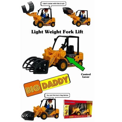 Big Daddy Light Weight Construction Trucks Series Fully Functional Claw Grabber Tractor 4 Big Daddy Light Weight Construction Trucks Series Fully Functional Claw Grabber Tractor - Image 2