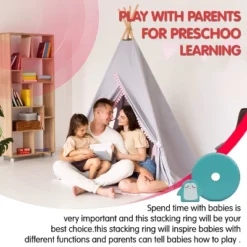 Leo & Friends Penguin Stacking Toddler Ring Tower -Toy Store GUEST a06a4f1b 57ac 4e10 a364 620c17bf3b56