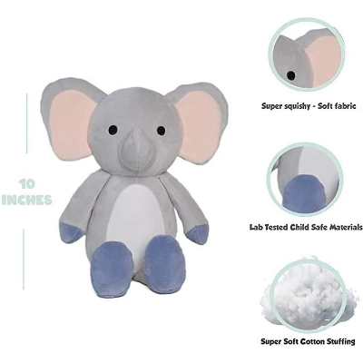 Avocatt Huggable Elephant Plush 3 Avocatt Huggable Elephant Plush