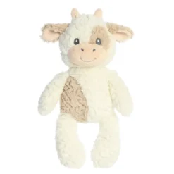 Ebba Huggy Collection 13" Clover Cow White Stuffed Animal -Toy Store GUEST a20c69cd 756f 4f31 9916 a6d50ccbe81c