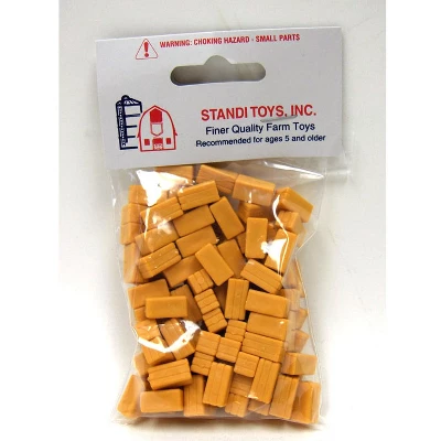 Standi Toys 1/64 Approximately 100 Yellow Plastic Straw Bales ST333, ST60102YL 3 Standi Toys 1/64 Approximately 100 Yellow Plastic Straw Bales ST333, ST60102YL