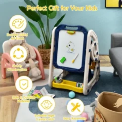 Costway 3-in-1 Kids Art Easel Double-Sided Tabletop Easel W/Art Accessories 16 Costway 3-in-1 Kids Art Easel Double-Sided Tabletop Easel W/Art Accessories -Toy Store GUEST a37159f3 b229 45bf a243 d2ef60b43784