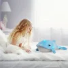 FAO Schwarz 17" Glow Brights LED With Sound Whale Toy Plush -Toy Store GUEST a4463036 95d0 4c99 8ab2 e45d30052998