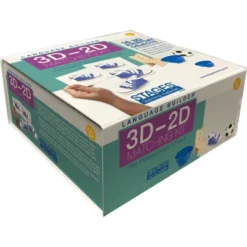 Stages Learning Materials Language Builder 3D-2D Matching Kit, Everyday Objects