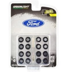 "Thirteenth Generation Ford F-Series" Wheels & Tires Multipack 24 Pcs "Wheel & Tire Packs" 1/64 Scale Models By Greenlight -Toy Store GUEST a7b3603b bbdb 41c6 b06f 8548764caa93
