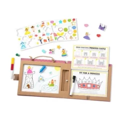 Melissa & Doug Natural Play: Play, Draw, Create Reusable Drawing & Magnet Kit - Princesses (54 Magnets, 5 Dry-Erase Markers) -Toy Store GUEST a7fff740 655c 4cc9 a8e8 95eec43e61ef