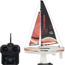 Playsteam Voyager 280 Motor-Power RC Sailboat - Red -Toy Store GUEST a96cf664 d1d2 48a4 8961 77b94c315498