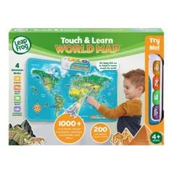 LeapFrog Touch & Learn World Map -Toy Store GUEST aa9074d5 e373 4587 a878 0dc337f885e3