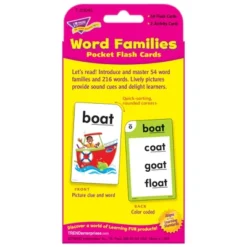 TREND Word Families Pocket Flash Cards -Toy Store GUEST ab6a41b5 addf 478c 9f7e 98bcc5d56d70