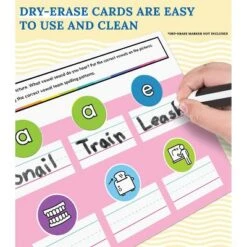 Carson Dellosa Education Edu-Clings Silicone Center: Vowels -Toy Store GUEST aba2ad5f f882 434c b503 9579abef3ddc