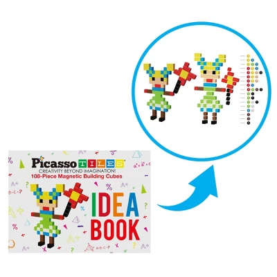 PicassoTiles® Magnetic Cubes, 108 Pieces 5 PicassoTiles® Magnetic Cubes, 108 Pieces - Image 3