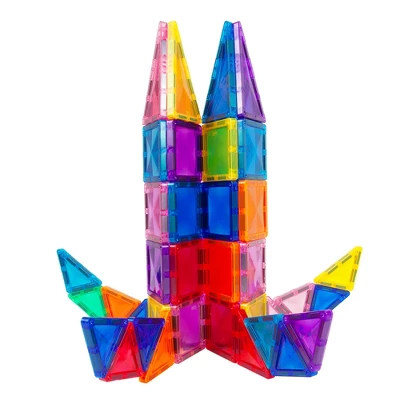 PicassoTiles® Mini Diamond Magnetic Tiles 61-Piece Set 7 PicassoTiles® Mini Diamond Magnetic Tiles 61-Piece Set - Image 5