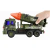 Insten Pull Back Army Military Launcher Truck, Friction Powered Vehicle, 11 X 3.15 In -Toy Store GUEST ac8bab43 c125 4352 b1e6 5c3a86b54568