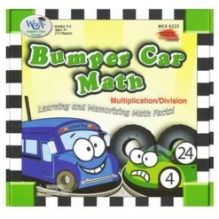 Learning Advantage Bumper Car Math, Multiplication & Division