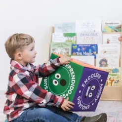 ECR4Kids SoftZone Trilingual Emotion Cube With Mirror, Social/Emotional Learning Toy -Toy Store GUEST ad6f5f1d d6e7 4950 a232 b37d05042eb7