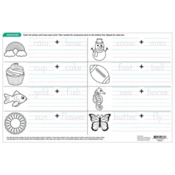 Teacher Created Resources Compound Words Learning Mat
