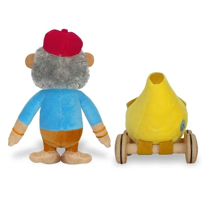 Yottoy Bananas Gorilla Soft Toy 7.5” With Bananamobile 8” 5 Yottoy Bananas Gorilla Soft Toy 7.5” With Bananamobile 8” - Image 3