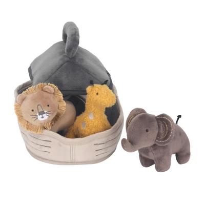 Lambs & Ivy Baby Noah Interactive Plush Boat/Ark With Stuffed Animal Toys 5 Lambs & Ivy Baby Noah Interactive Plush Boat/Ark With Stuffed Animal Toys - Image 3