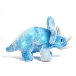 FAO Schwarz 12" Triceratops LED Plush With Sound -Toy Store GUEST b0a55d35 1af2 4be4 9ed2 4f230a706812