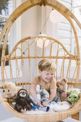 Bearington Teddy Bear Stuffed Animal: Light Brown 11 Inches 6 Bearington Teddy Bear Stuffed Animal: Light Brown 11 Inches - Image 4