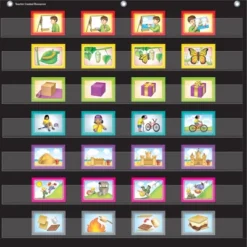 Teacher Created Resources 4-Scene Sequencing Pocket Chart Cards