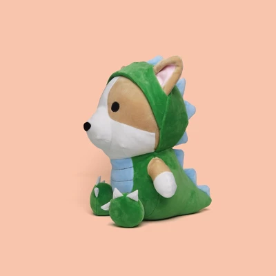 Avocatt Corgi Dinosaur Plush 6 Avocatt Corgi Dinosaur Plush - Image 4