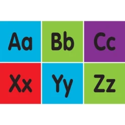 Teacher Created Resources Spot On Alphabet Carpet Markers, 4"