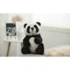 Bearington Tux Plush Panda Bear Stuffed Animal, 11 Inch
