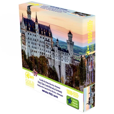 Wuundentoy Gold Edition: Fairy Tale Castle Bavaria Germany Jigsaw Puzzle - 1000pc 4 Wuundentoy Gold Edition: Fairy Tale Castle Bavaria Germany Jigsaw Puzzle - 1000pc - Image 2