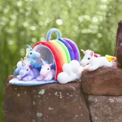 HearthSong Portable Plush Rainbow Unicorn Play Set With Four Unicorns And Rainbow Cottage 10 HearthSong Portable Plush Rainbow Unicorn Play Set With Four Unicorns And Rainbow Cottage -Toy Store GUEST b5525c3c 51bd 4a59 81d2 1f88b40a4768